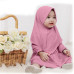 KQH Baju Kurung Baby+Tudung Set (Newborn - 2Tahun+), Jubah Baby Budak, Dress Baby, Baju Baby Girl (Shakira Bubblekids Series)
