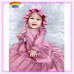 KQH Baju Kurung Baby+Topi Set(0B-2T+), Jubah Baby, Baju Baby Girl (Sabrina Bubblekids Series)