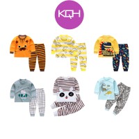 KQH Baby Kids Pajamas Newborn-5Y, Pyjamas, Baju Budak, Baju Tidur Budak, Baju Baby Boy Girl LC2