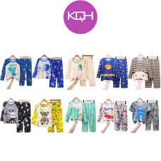 KQH Kids Pajamas 4Y-15Y , Pyjamas, Baju Budak, Baju Tidur Budak SSPJ1