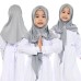 KQH Tudung Baby Kids/Bawal Instant Segi Tiga (1-10 Tahun), Tudung Budak, Tudung Budak Perempuan