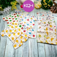 KQH T-Shirt Set Newborn - 3 Tahun+, Baju Budak, Baju Playset Budak, Baju Baby Boy Girl (Random)
