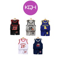 KQH Baby Kids Sport Clothes Sport Singlet 6M-5Y Set, Baju Budak, Baju Baby, Baby Boy Clothes XHM