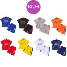 KQH Baby Kids Sport Clothes Sport T-Shirt 6 Bulan - 11 Tahun, Baju Sukan, Baju Budak, Baju Baby, Baby Boy Girl Clothes